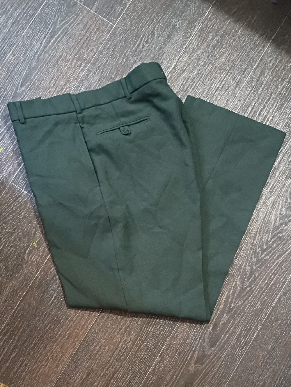 Men's Dark Green Chinos